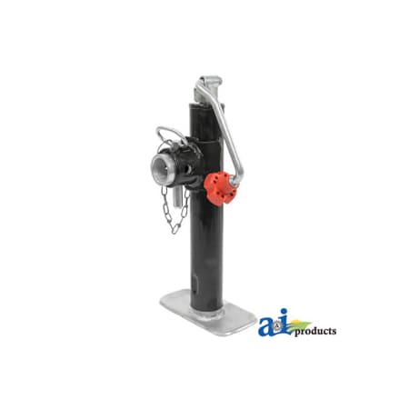 A & I Products Jack, Trailer & Imp., Four Position Swivel Tube Mount (2000 Lb.) 17.7" x7.7" x4" A-15A158S